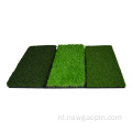 Indoor opvouwbare grasgolfmat met rubberen basis